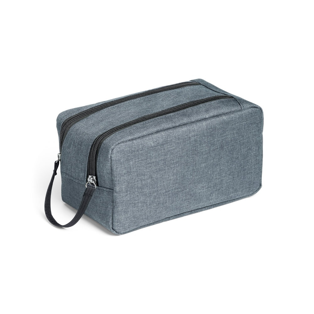 Trousse de toilette promotionnelle 600D Bleu clair